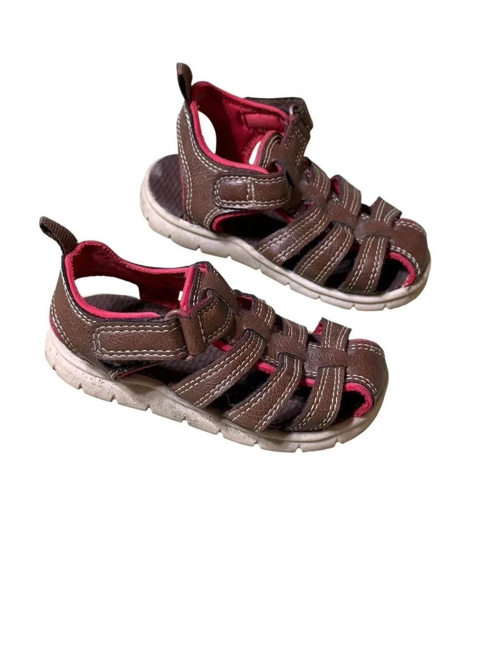Carter’s Baby Boy Walker Brown Sandals Size 4
